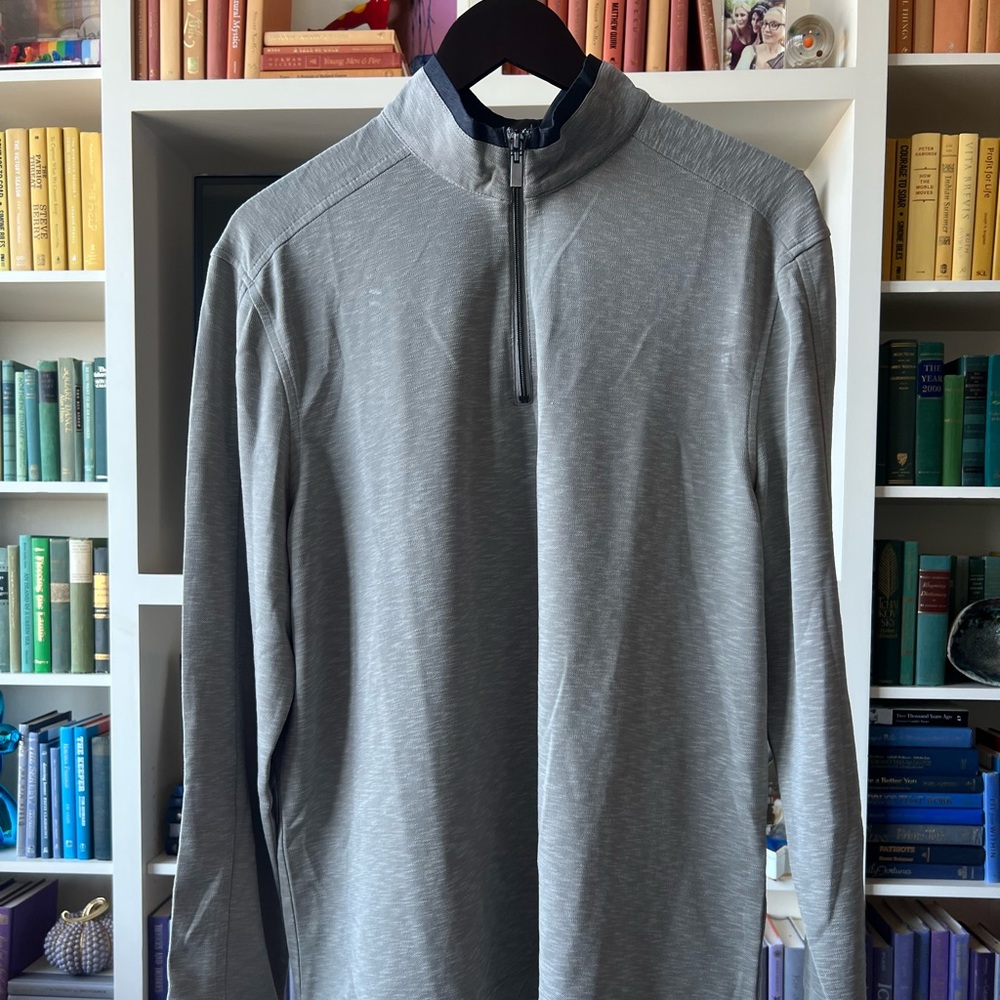 Nick by Light Gray Shirt